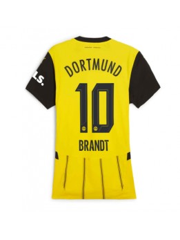 Borussia Dortmund Julian Brandt #10 Replika Hemmakläder Dam 2024-25 Kortärmad